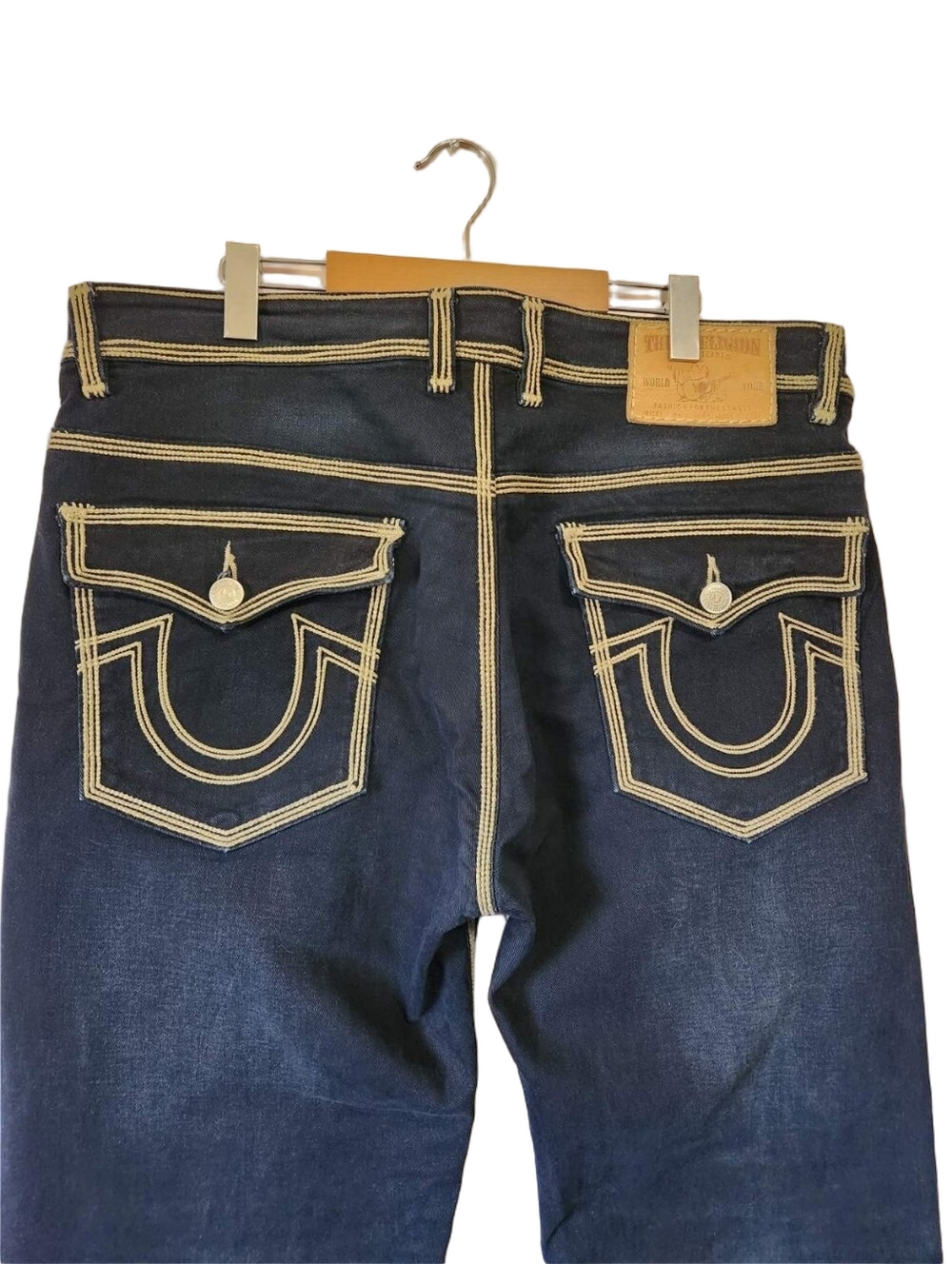 True Religion Ricky Super QT Straight Jeans Made in USA 38 NWOT - Picture 8 of 14